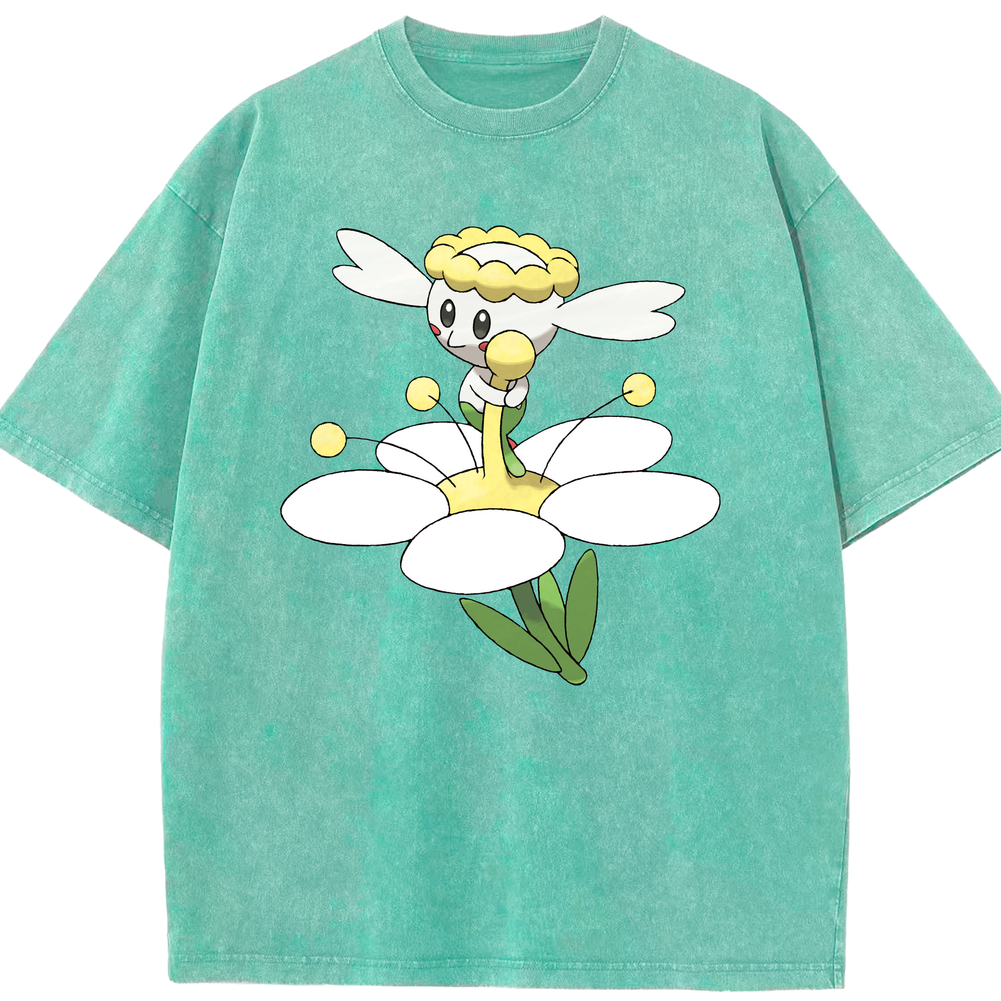 （画像用） ポケットモンスター Pokémon 綿100% ヴィンテージ風 半袖Tシャツ（フロントプリント）